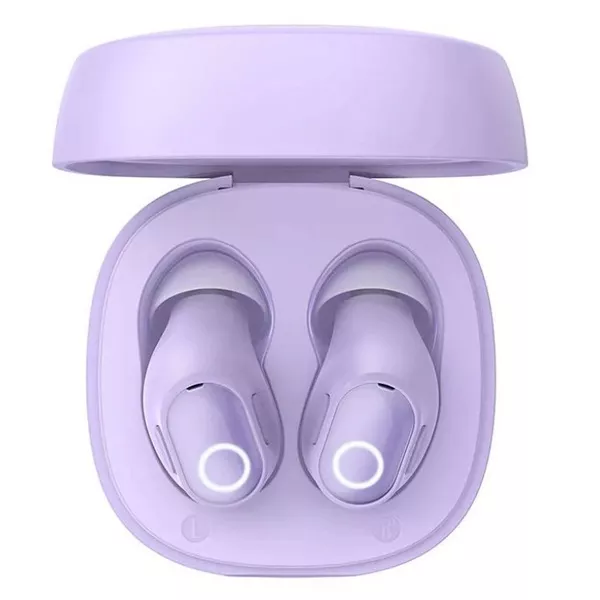 Baseus Bowie WM02 True Wireless Bluetooth lila fülhallgató