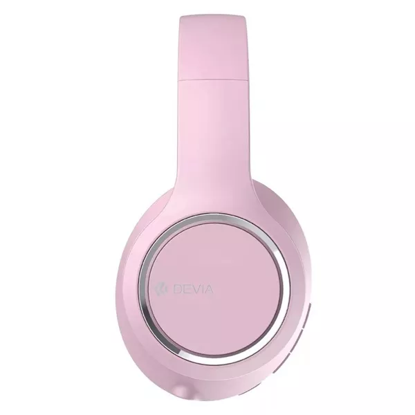 Devia ST383533 rózsaszín Bluetooth fejhallgató