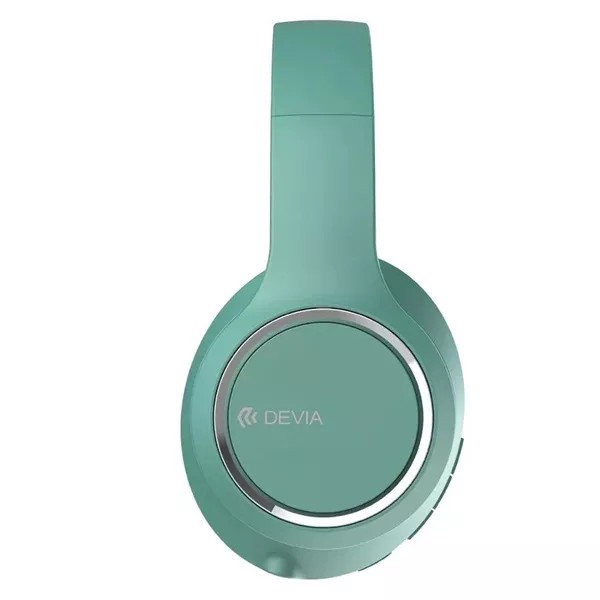 Devia ST383557 zöld Bluetooth fejhallgató