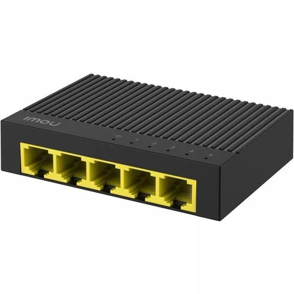 IMOU SG105C 5 portos gigabites fekete asztali switch