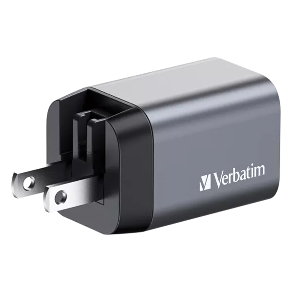 Verbatim 32200 GNC-35 GaN Charger 35W USB Type-A + Type-C hálózati töltő adapter