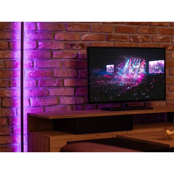 Tracer TRAOSW47253 Ambience Smart Corner 5 W/12 háttérvilágítási mód/RGB világítás/fekete/gamer saroklámpa