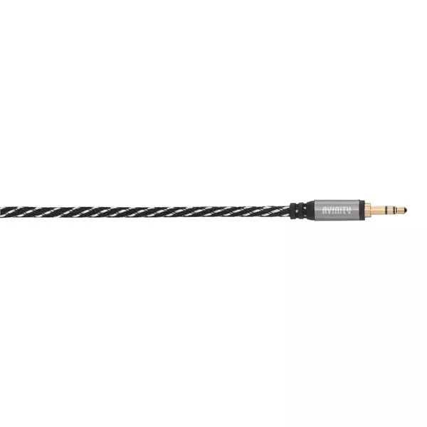 Avinity 127042 [2] 0,5m 3,5mm jack apa-apa szövet aranyozott audio kábel