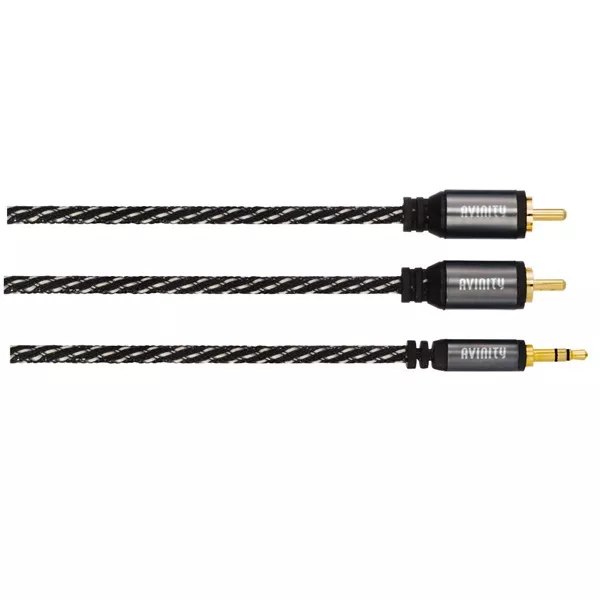 Avinity 127077 [2] 1,5m 3,5mm jack-2RCA audio kábel