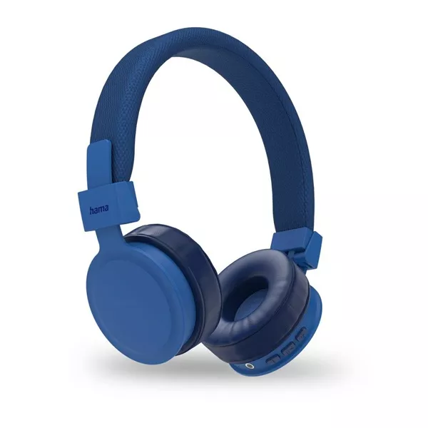 Hama 184198 FREEDOM LIT Bluetooth kék fejhallgató style=