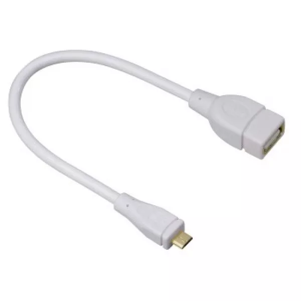 Hama 00054518 micro USB (OnTheGo) fehér adapter