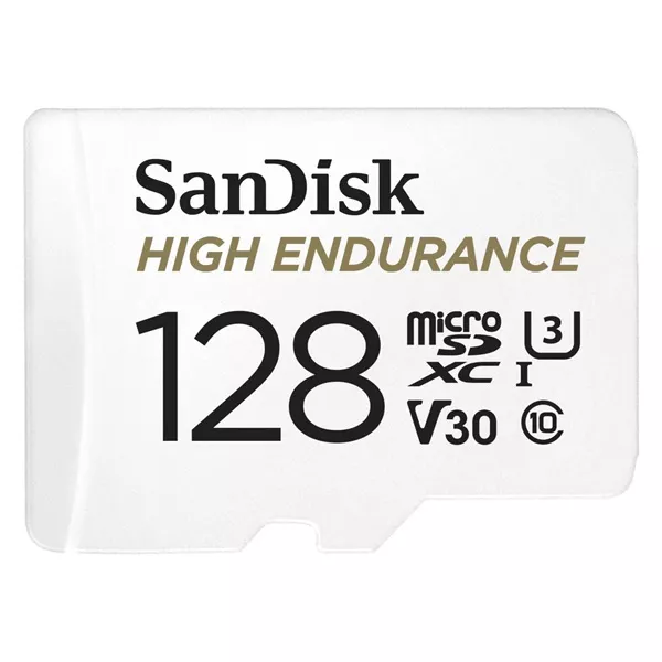 Sandisk 00183567 128GB SD micro (SDXC Class 10 UHS-I U3) High Endurance memória kártya