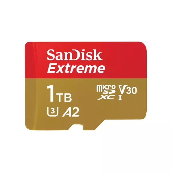 Sandisk 00121590 1TB SD micro Extreme (SDXC Class 10 UHS-I U3) memória kártya