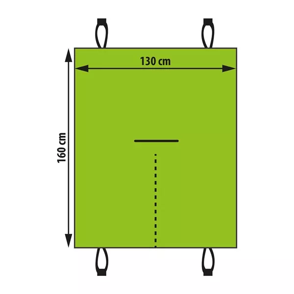 MNC 55699B 130x160cm háziállatoknak fekete hátsó ülésvédő huzat