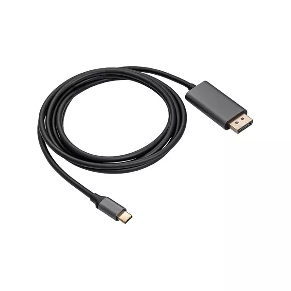 Akyga AK-AV-18 USB-C -> HDMI 1.4 M/M video kábel 1.8m fekete