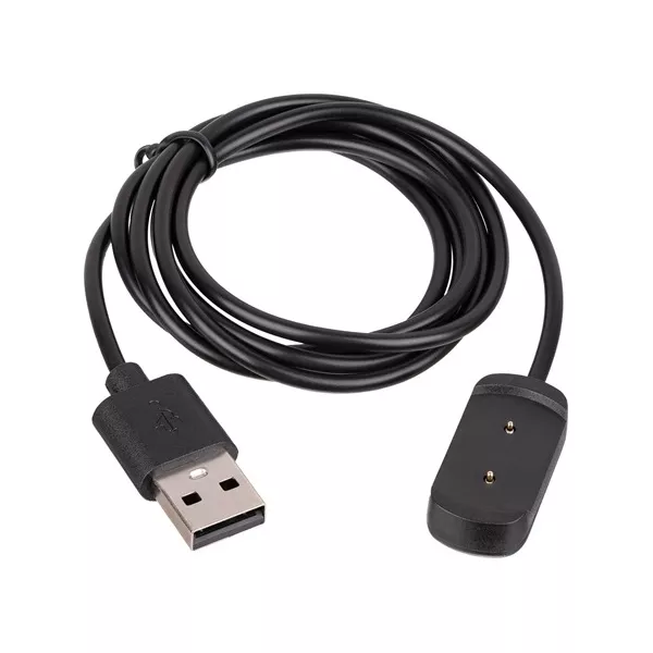 Akyga Amazfit GTS GTR T-Rex USB 2.0 A -> Magnetic Charger M/M töltőkábel 1m fekete