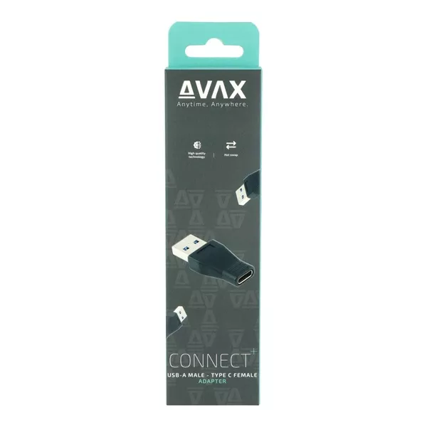 AVAX AD601 CONNECT+ USB A apa-Type C anya adapter