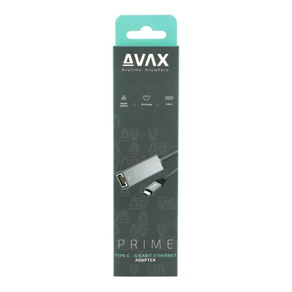 AVAX AD900 Type C 3.2-Gigabit Ethernet adapter