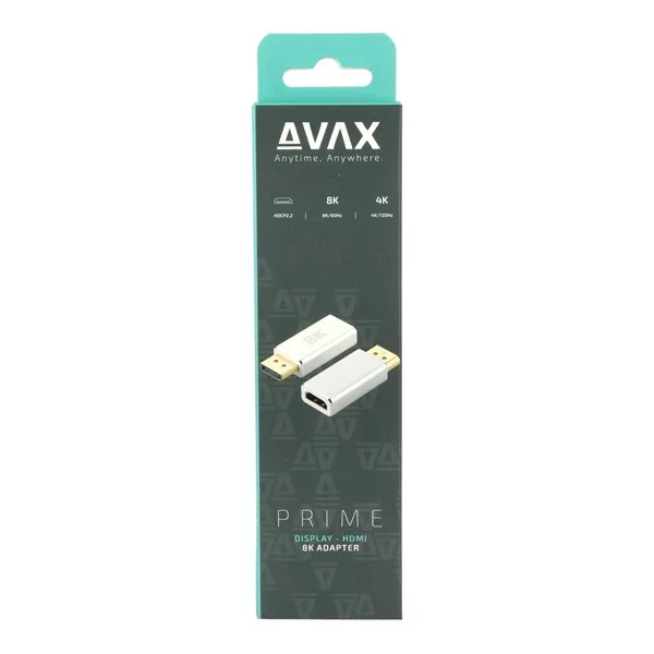 AVAX AD902 PRIME Display-HDMI 2.1 8K/60Hz adapter