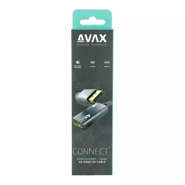 AVAX AV600 Displayport-HDMI 1.4 4K/30Hz AV kábel