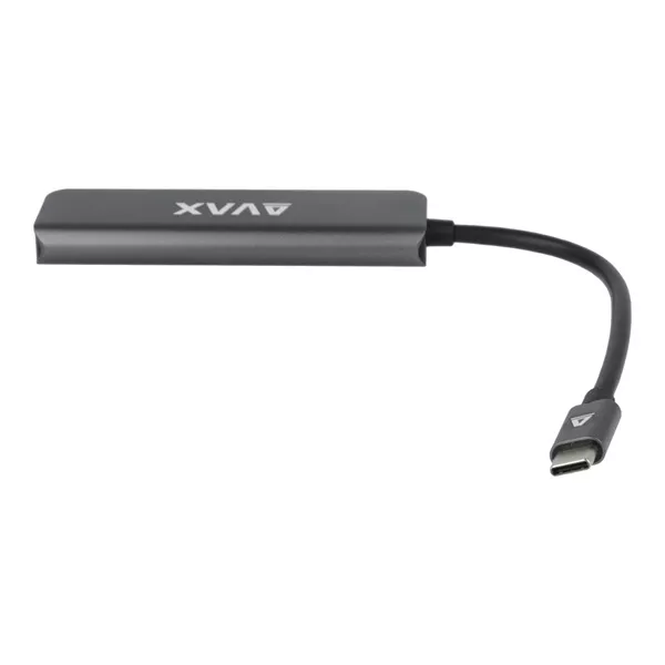 AVAX HB901 PRIME Type C-4x3.0 USB HUB+CF töltés