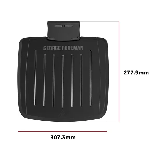 George Foreman 28310-56/GF Immersa Grill Medium fekete kontaktgrill