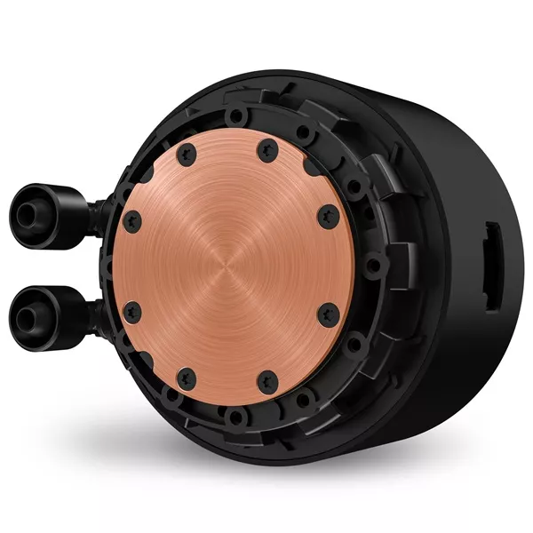 NZXT Kraken Elite 240 240mm 2x120mm AIO RGB fekete vízhűtéses processzor hűtő