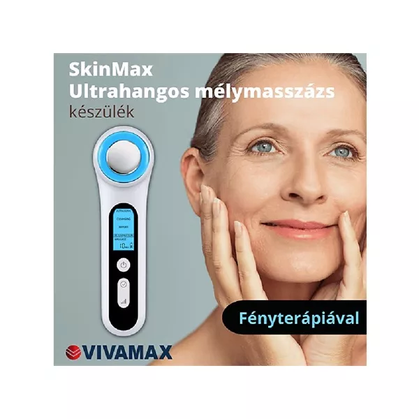 Vivamax GYVUM4 SkinMax Ultrahangos  fényterápiával mélymasszázs készülék