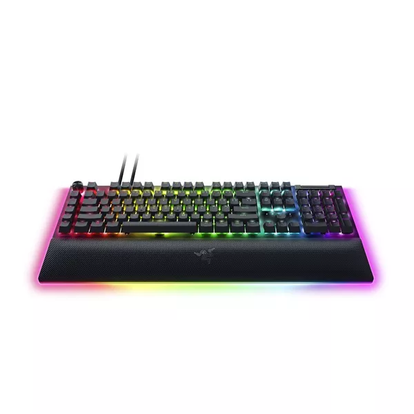 Razer BlackWidow V4 Pro UK fekete (green switch) gamer billentyűzet