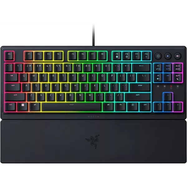 Razer Ornata V3 TKL UK fekete gamer billentyűzet