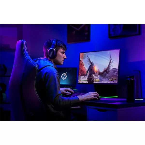 Razer Barracuda Pro vezeték nélküli fekete gamer fejhallgató