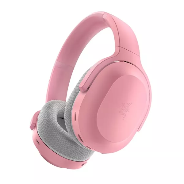 Razer Barracuda vezeték nélküli rózsaszín gamer fejhallgató