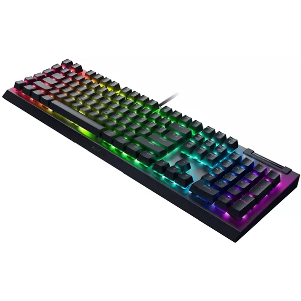 Razer BlackWidow V4 X US fekete (green switch) gamer billentyűzet