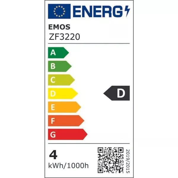 Emos ZF3220 E14 / 3,4 W (40 W) / 470 lm / meleg fehér LED izzó