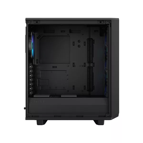 Fractal Design Meshify 2 Compact Lite RGB fekete (táp nélküli) ablakos ATX ház