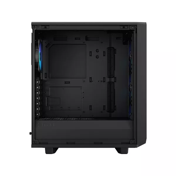 Fractal Design Meshify 2 Compact Lite RGB fekete (táp nélküli) ablakos ATX ház