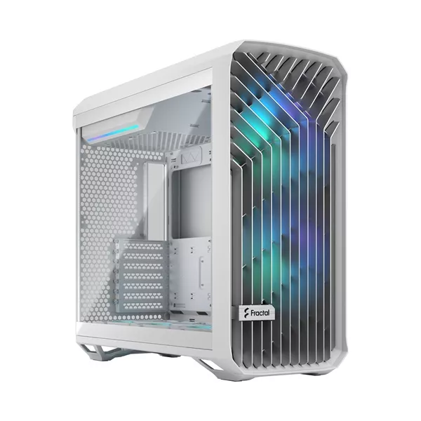 Fractal Design Torrent RGB fehér (táp nélküli) ablakos EATX ház