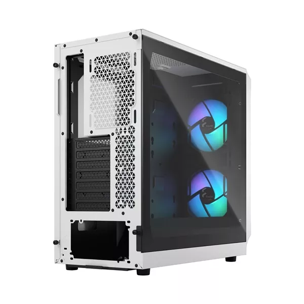 Fractal Design Focus 2 RGB fehér (táp nélküli) ablakos ATX ház