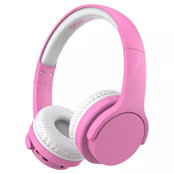 Sencor SEP 703BT PK pink vezeték nélküli gyerek fejhallgató style=