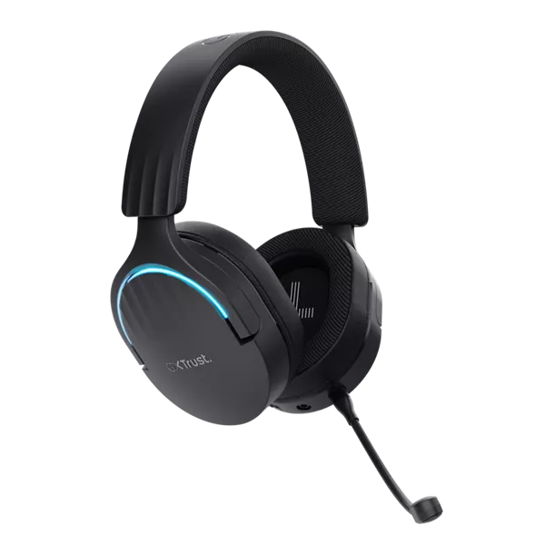 Trust 24901 GXT491 Fayzo vezeték nélküli fekete gamer headset