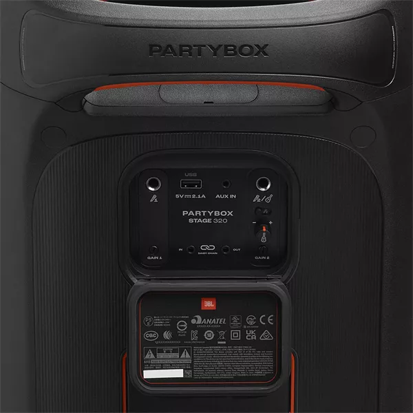 JBL Partybox Stage 320 fekete Bluetooth Partybox