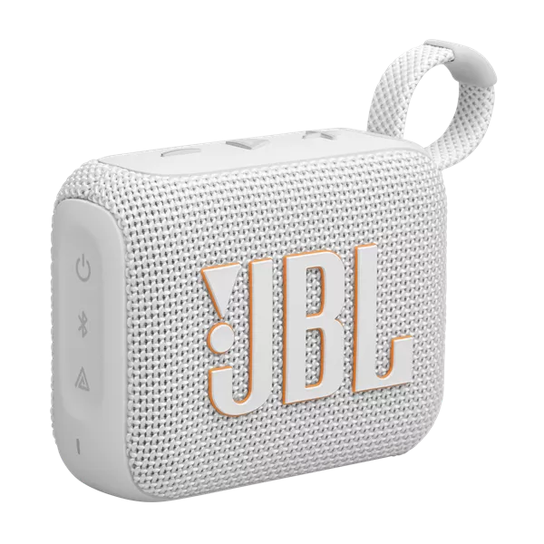 JBL Go 4 WHT fehér hordozható Bluetooth hangszóró style=