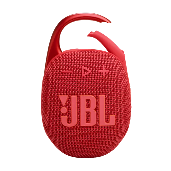 JBL Clip 5 RED piros hordozható Bluetooth hangszóró