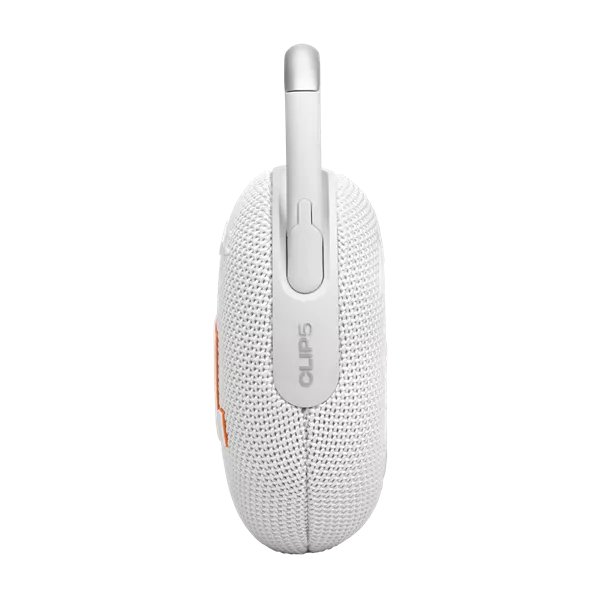 JBL Clip 5 WHT fehér hordozható Bluetooth hangszóró