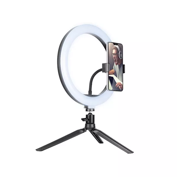 Tracer TRAOSW46747 Ring Light 10 W/26 cm/600-1300 lm/gyűrűs LED lámpa mini állvánnyal