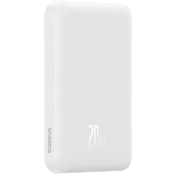 Baseus P10064101223-00 MagPro Magnetic 5000mAh 20W MagSafe fehér power bank