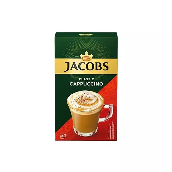 Douwe Egberts Jacobs Cappuccino Classic 8x11,6g instant kávékeverék csomag