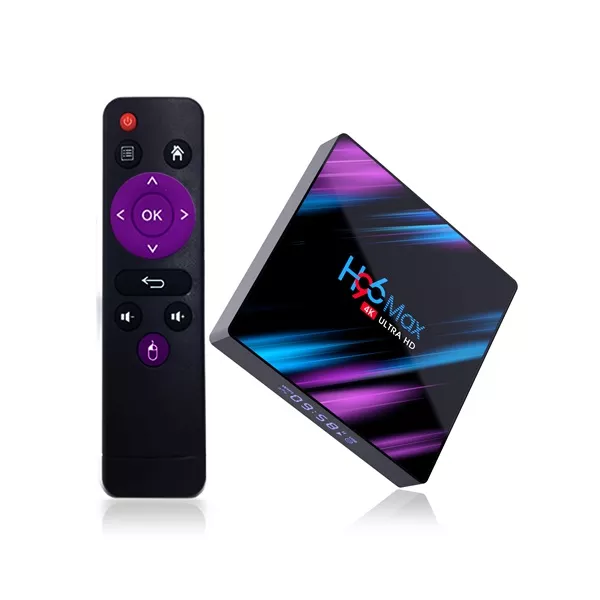 H96 MAX Android TV okosító box 4/64GB