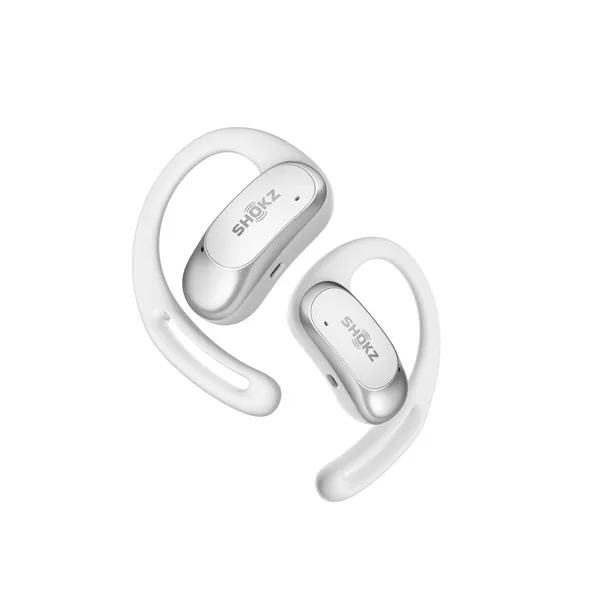 Shokz OpenFit Air. True Wireless Bluetooth fehér sport fülhallgató