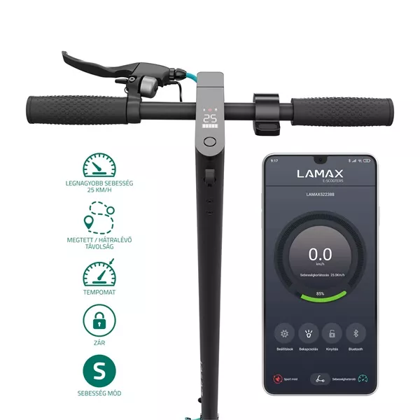 LAMAX E-Scooter S11600 350W/11,6Ah elektromos roller