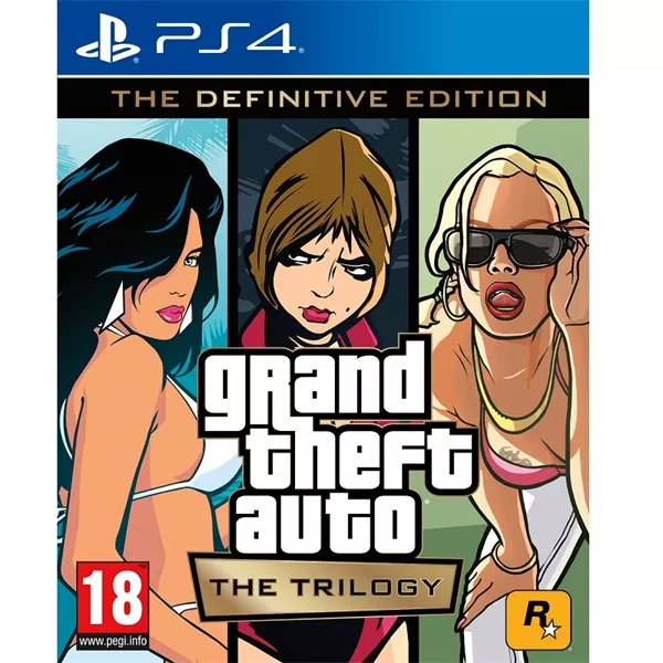 Grand Theft Auto: The Trilogy - The Definitive Edition PS4 játékszoftver