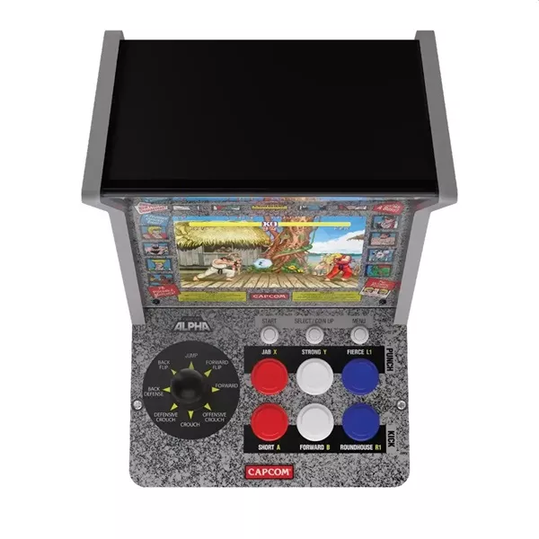 Evercade Arcade Alpha 2032 cm/IPS/4:3/Retro Gaming/Street Fighter/USB/Audio/Bartop játékkonzol