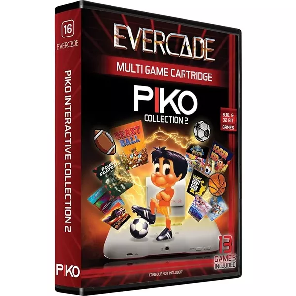 Evercade #16 Piko Interactive Collection 2 13in1 Retro Multi Game játékszoftver csomag