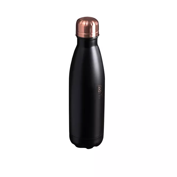 Berlinger Haus BH/6400A  0,5L, fekete- rose gold palack alakú termosz