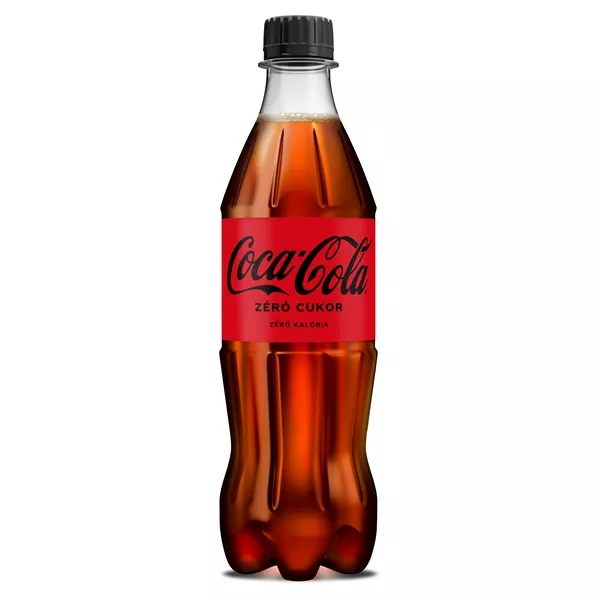 Coca-Cola Zero 0,5l DRS egyutas visszaváltási díjas PET palackos üdítőital